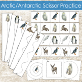 Artic Antarctic Scissor Skills Cutting Strips