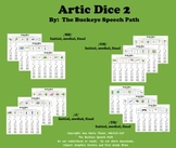 Artic Dice 2:  /SH, CH, J, TH/  Articulation Practice for 