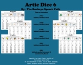 Artic Dice 6:  Vocalic /R/ Articulation Practice for Speec