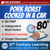Article 003: Pork Roast cooked in Car! Distance Learning G