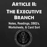 Article 2: The Executive Branch (Roles of the President & 