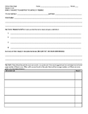 Article Note Taking Sheet