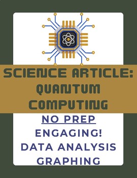 Preview of Article: Quantum Computing | Sub Plan | No Prep |Computer Science|