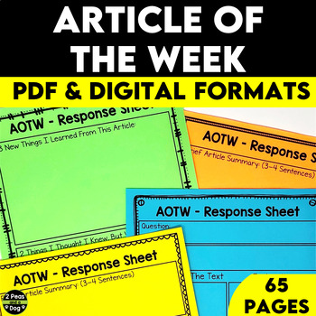 Preview of Article of the Week Differentiated Lessons