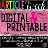 Article of the Week - Digital & Printable BUNDLE