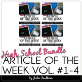 Article of the Week High School BUNDLE, Volumes 1-4, Print