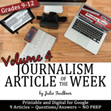 Article of the Week, Journalism and Yearbook, Volume 4, Pr