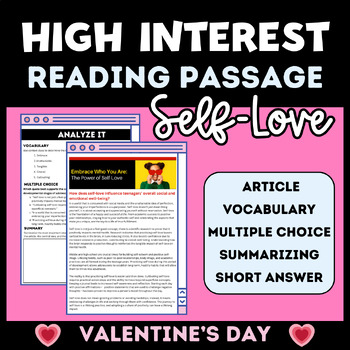 Preview of Article of the Week: Valentine's Day SEL | The Power of Self-Love