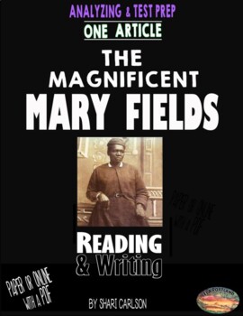 Preview of Articles - 1: The MAGNIFICENT MARY FIELDS ~ 1st Black American Woman to...