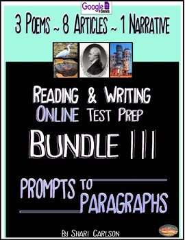 Preview of Articles - 12:  POEMS, ARTICLES, NARRATIVES - BUNDLE III - PDF & ONLINE TEXTS