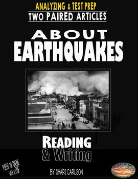 Preview of Articles - 2: PAIRED - ABOUT EARTHQUAKES - Nonfiction Narrative: EARTHQUAKE!