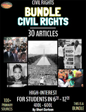 Articles - 30: CIVIL RIGHTS TEXTS - BUNDLE - RL: Grade 4