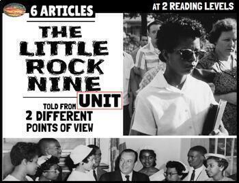 Preview of Articles - 6: Texts About the LITTLE ROCK NINE - UNIT