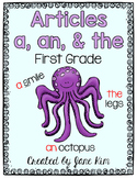 Articles A, An, The-First Grade