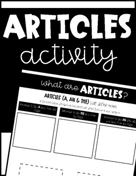 Articles Activity by Clair Schroepfer | Teachers Pay Teachers