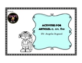 Articles (a, an, the) Activites