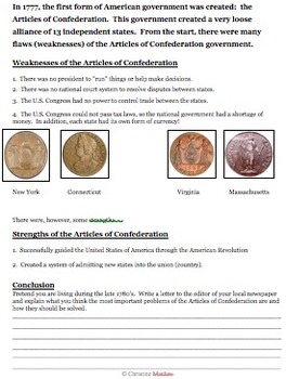 were the articles of confederation effective