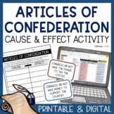 Articles of Confederation Activity | Printable & Digital