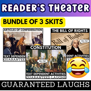 Preview of Articles of Confederation, Constitution, & Bill of Rights Readers Theater Bundle