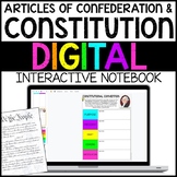 Articles of Confederation and Constitution Digital Interac