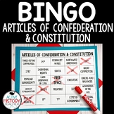 Articles of Confederation & Constitution Review Game BINGO