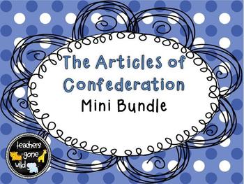 Preview of Articles of Confederation Mini Bundle