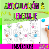 Articulación Insectos - Bug Theme Spanish Articulation & L