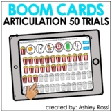 Articulation 50 Trials: Digital Speech Therapy Boom Cards