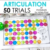 Articulation Activities  50 Trials In Speech Therapy - Phonemes