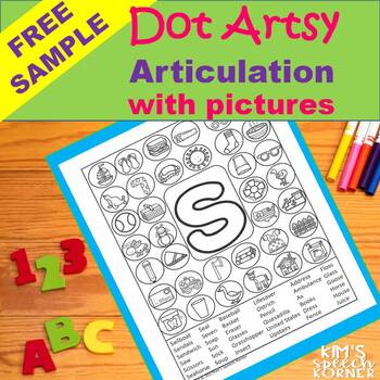 Preview of Articulation Activities | Worksheets | With Pictures | S & Z | FREE SAMPLE