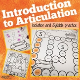 Articulation Activities for Speech Therapy |  Phoneme Isol