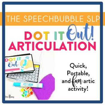 Preview of Articulation Activity - Dot It Out