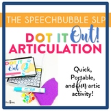 Articulation Activity - Dot It Out