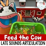 Articulation Activity Feed the Cow: Late Sounds