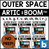Articulation Activity Outer Space Find It Game: Word Level
