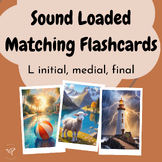 Articulation Activity: Sound Loaded Flashcards for L Carryover