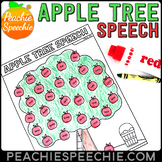 Articulation Apple Tree Speech Therapy Dot Marker Activity