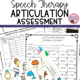 Articulation Assessment for Speech Therapy | Informal Scre