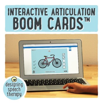 Preview of Articulation BOOM Cards™ for Speech Therapy