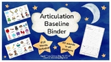 Articulation: Baseline Collection/Data Binder