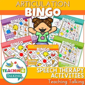 Preview of Articulation Bingo Game Bundle for Speech Therapy