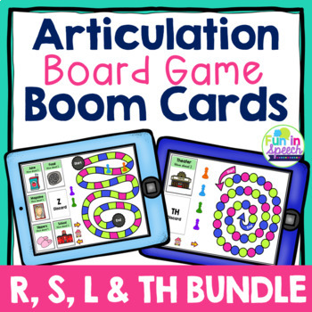 Preview of Articulation Boom Card Board Game BUNDLE