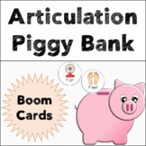 Articulation Boom Cards™ - Piggy Bank