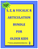 Articulation Bundle for Older Kids
