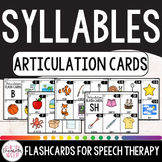 Articulation Cards - Multisyllabic Words