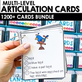 Articulation Cards - Speech Therapy Flashcards & Worksheet