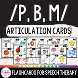 Articulation Cards - P, B, M