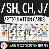 Articulation Cards - SH, CH, J