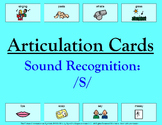 Articulation Cards Sound Recognition: S