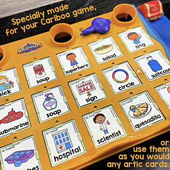 Cranium for Speech Therapy - great for vocabulary, articulation